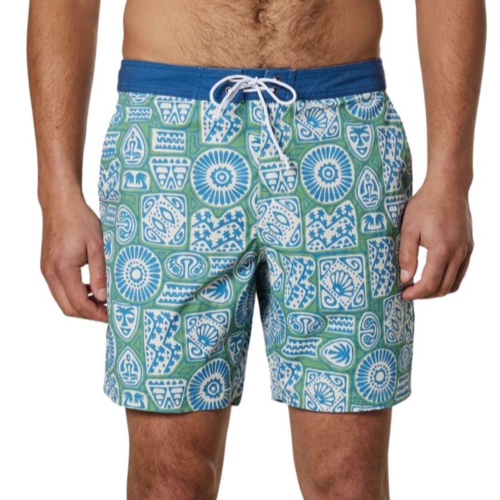 NEW💙🌴Kanvas by Katin heritage collection, Jade castaway, hybrid, swim trunk - Picture 3 of 8
